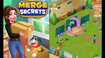 Merge Secrets: Mansion Games | Level 3-4 Part 2 💎💎