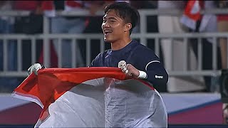 HIGHLIGHT KOMENTATOR BAHASA INGGRIS KORSEL U 23 2 (10) - (11) 2 INDONESIA U 23‼️TIMNAS KE SEMIFINAL