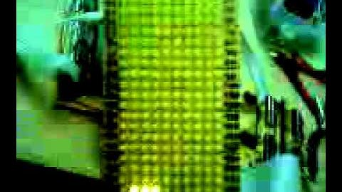 LED Tetris Display Prototype