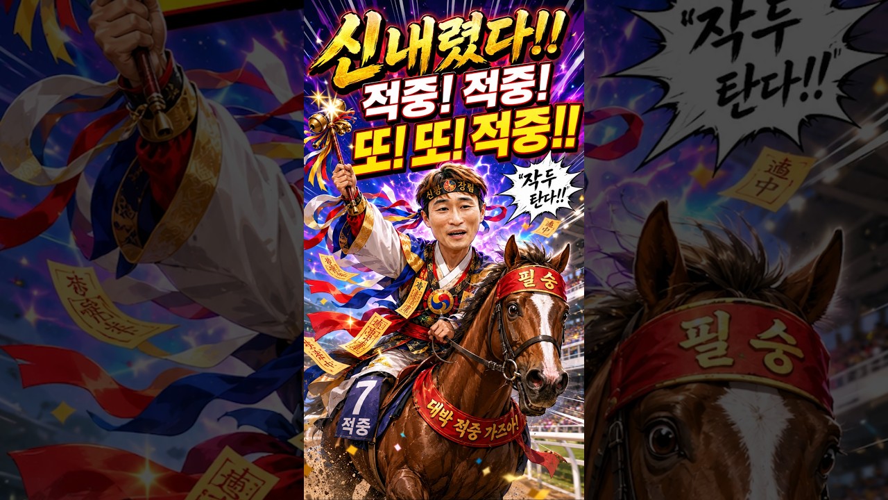 🐎 마신이 내렸다!!🎉