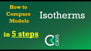 How to compare several models for Isotherm adsorption data in ONLY 5 STEPS!