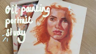 Portrait Oil Painting🎨- Winona Ryder