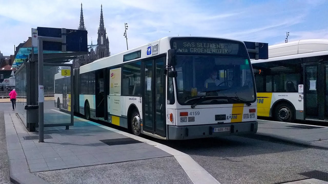 VanHool AG300 4159 Loud ZF | 9 - Sas Slijkens via Groenendijk | Sound opname | Oostende