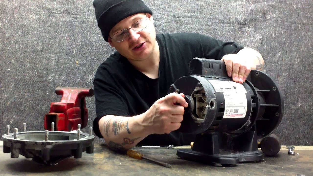 Pentair LA01N Booster Pump Rebuild Part 004 YouTube