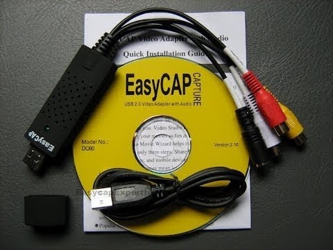 Terabyte USB 2.0 EasyCap Capture Device Directly from TV Dc60 Tv DVD VHS  Video Adapter Capture