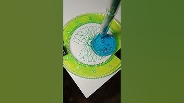 beautiful pattern of Spirograph loop #spirograph #art #mandalaart #satisfying @spirographshr