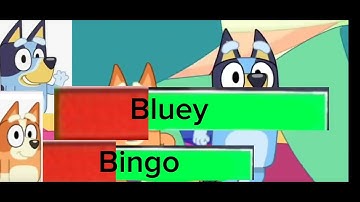 Bluey Cubby Collapse With Healthbars