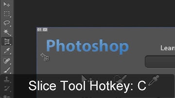 Slice Tool (HD) Photoshop Tools Tutorial