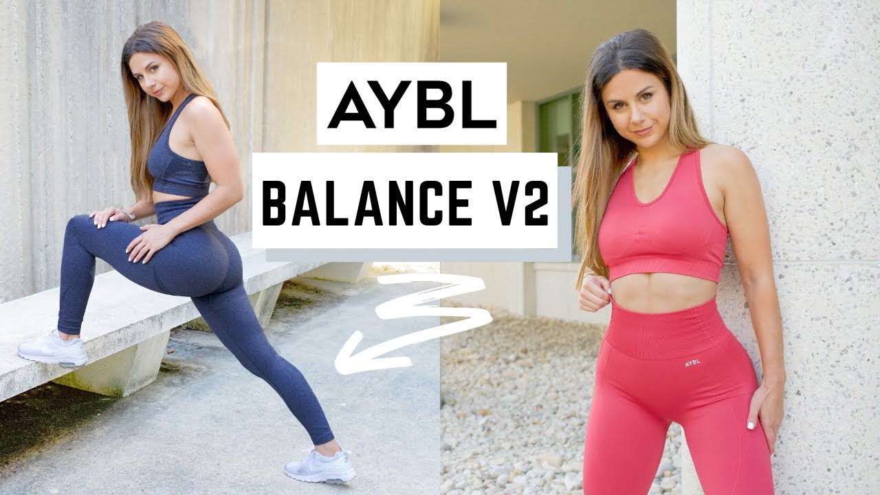 AYBL Gym Leggings Try On Review  Pulse + Balance V2 Seamless