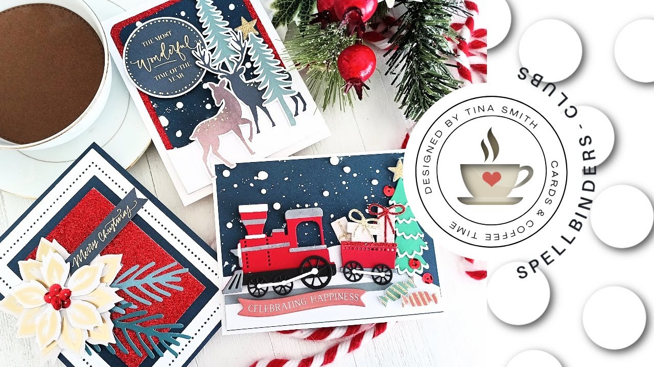 Spellbinders | Limited Edition | All Aboard Christmas Kit | 2021