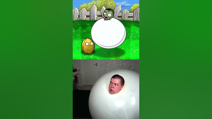 The White Balloon Zombie w/ @steak  (PVZ) #pvz #plantsvszombies