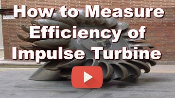 How to Measure Efficiency of an Impulse Turbine