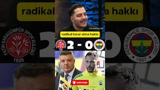 Radikal Karar Alıcaklarsa Bu Akşam Almalılar Yağız Sabuncuoğlu Çe