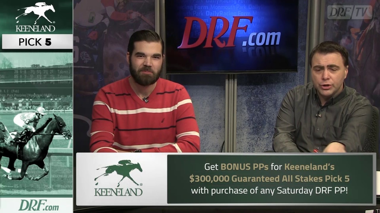 Keeneland Saturday Pick 5 Races 610 YouTube