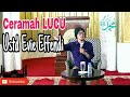 Ceramah Singkat Ustad Evie Effendi Di Masjid Agung Trans Studio Bandung.