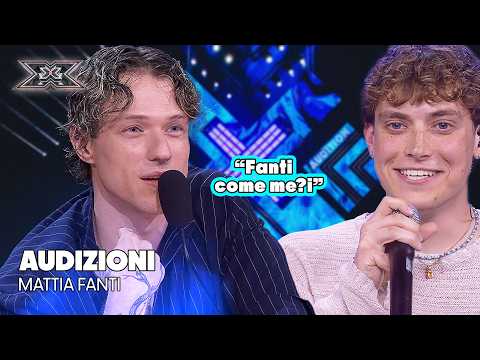 Mattia sings “Pesto” by Calcutta | X Factor 2026 Auditions 2