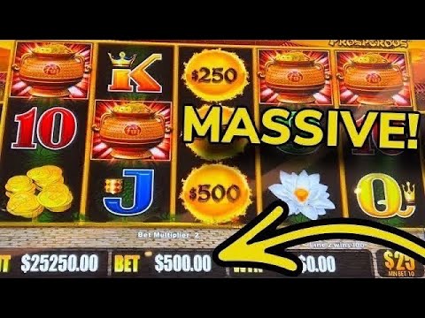 $500 BETS THE BIGGEST BALL EVER ON MILLION DOLLAR DRAGON LINK!