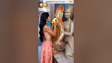 😳😳 Jay Hanuman Gyan Gun Sagar #hanumanstatus #bhaktishorts #shorts