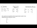 Matrix Row Transformations Quiz