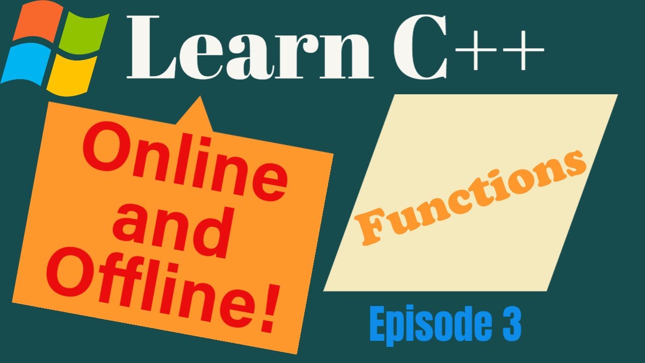 Simplifying code by creating functions and linking them | Learn C++ ...