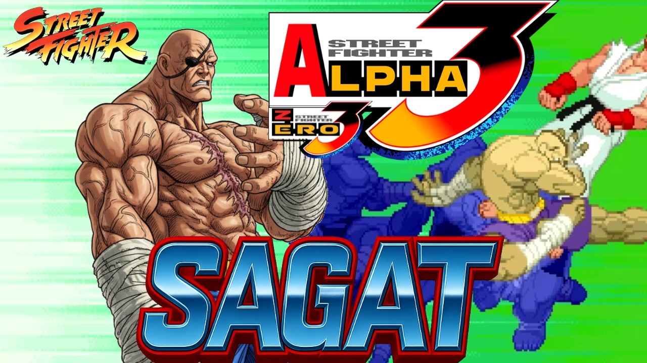 Сагат — прохождение (Clear) – Street Fighter Alpha 3 / ZERO3 (японская аркадная версия)