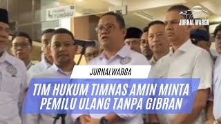Ajukan Sengketa Ke Mk Tim Hukum Anies - Imin Minta Pemilu Diulang Tanpa Gibran