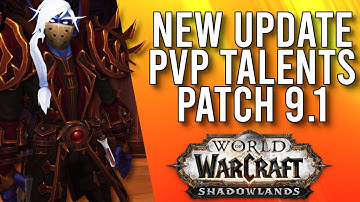 MASSIVE ROGUE PVP CHANGES! New PvP Talents In Patch 9.1 PTR Shadowlands! - WoW: Shadowlands 9.1 PTR