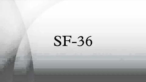 Como fazer o cálculo do SF-36?