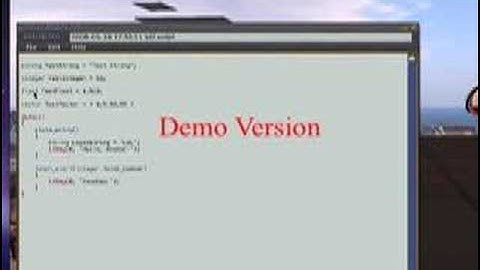 Second Life Scripting Tutorials - Variables
