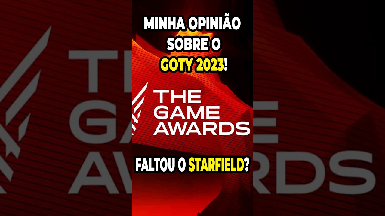 Não foi o suficiente Starfield fica fora da disputa pelo GOTY 2023 - SBT