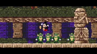LP: Castle Of Illusion Starring Mickey Mouse - Part 3 - Water Cave Temple Room screenshot 5