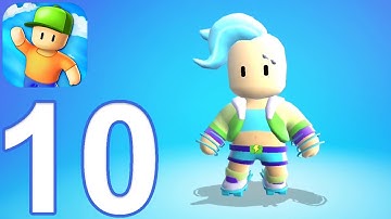 Stumble Guys - Gameplay Walkthrough Part 10 - VELOCI T (iOS, Android)