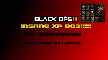 BO3 INSANE XP!! HOW TO PRESTIGE IN 1 HR XP GLITCH/EXPLOIT!! BO3 DOUBLE XP!!