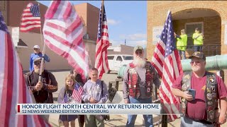 Honor Flight veterans welcomed home with parade in Clarksburg