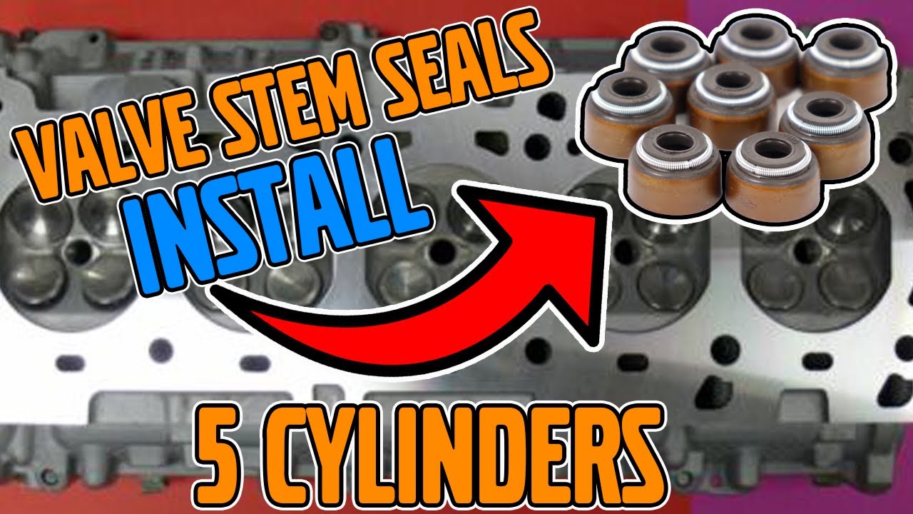 VALVE STEM SEALS INSTALL **HOW TO** I VOLVO V70R Build Part 7 YouTube