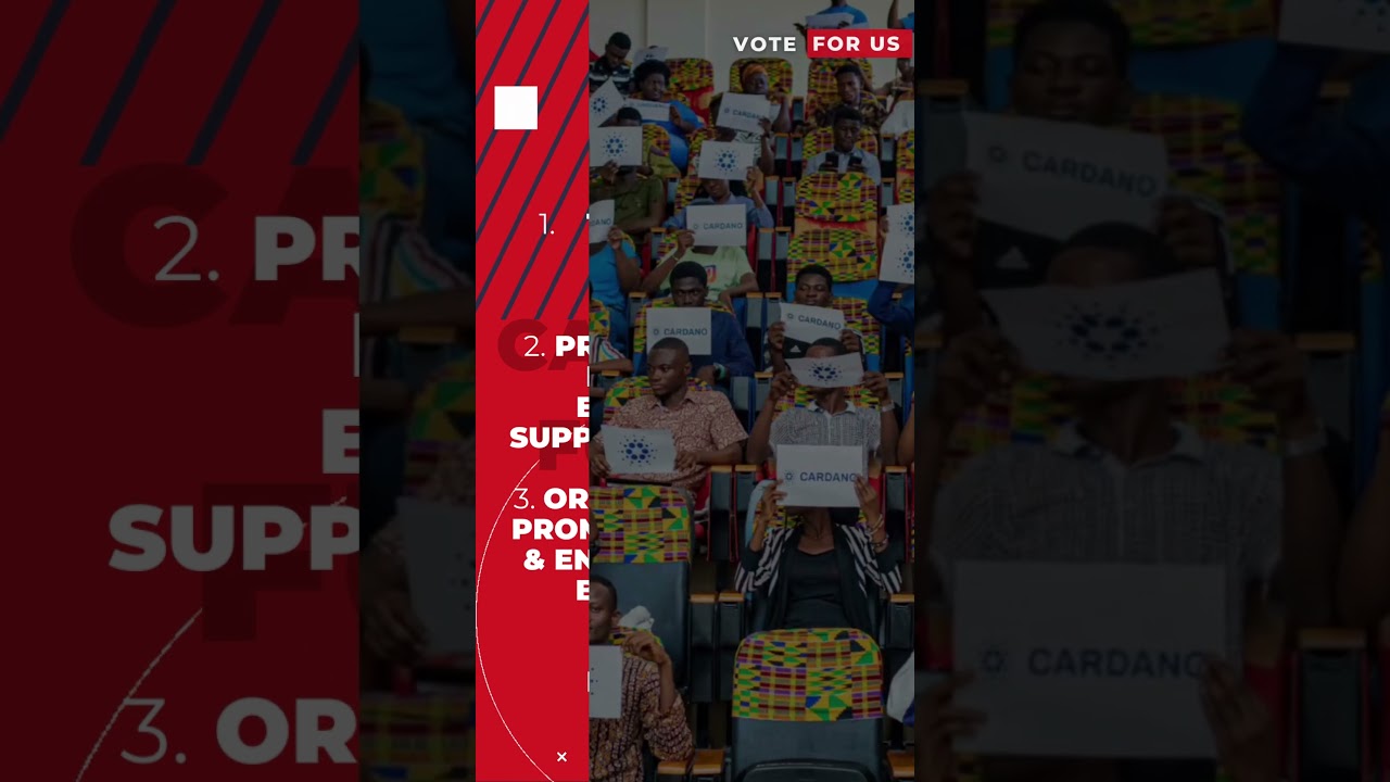 Cardano - Student Blockchain Ambassador Program 