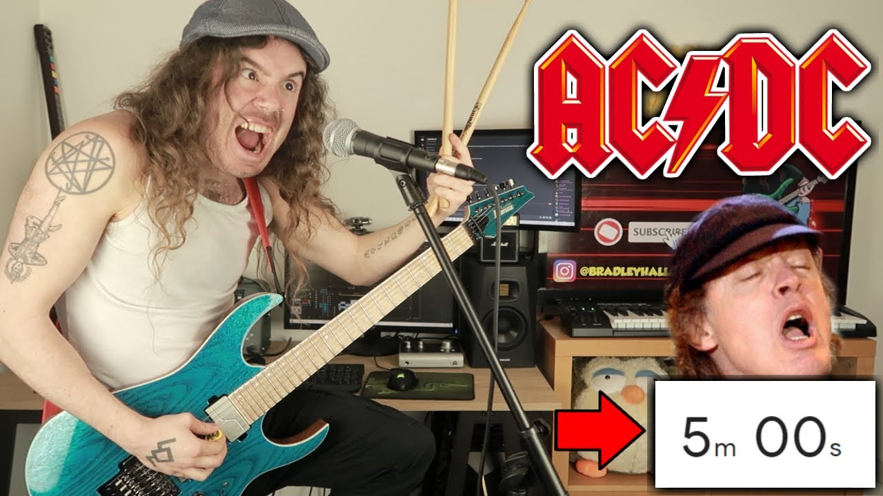 Making An AC/DC Song In 5 Minutes (Speedrun) - YouTube