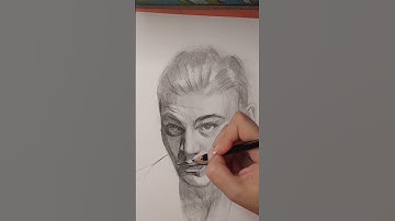 Pencil portrait drawing PART 3, sketching process #art #sketching #sketch #portrait #drawing