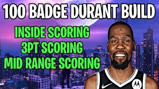 BEST KEVIN DURANT BUILD 2K22 NEXT GEN (BEST BUILD ON NBA 2K22 NEXT GEN) 100 BADGE KEVIN DURANT BUILD