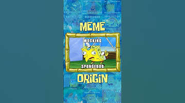 "MoCkiNg SpOnGeBoB" meme origin 🤪 | #shorts
