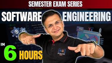 Complete Software Engineering in one shot | Semester Exam | Hindi