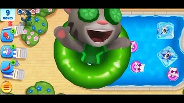 Talking Tom Pool Cat Funny video #games #gaming #gameplay