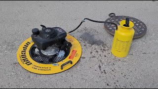 Hurco Smoke Testing with LiquiSmoke for Sewer Lines