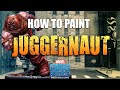 How to Paint Juggernaut from Marvel: Crisis Protocol