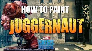 How to Paint Juggernaut from Marvel: Crisis Protocol