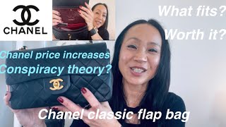 Chanel Classic Small Flap Bag|Not Worth it?| What Fits?|Chanel Price Increase