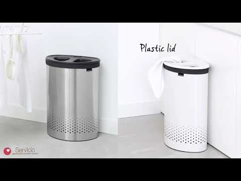 Бак для белья двухсекционный Brabantia 55 л