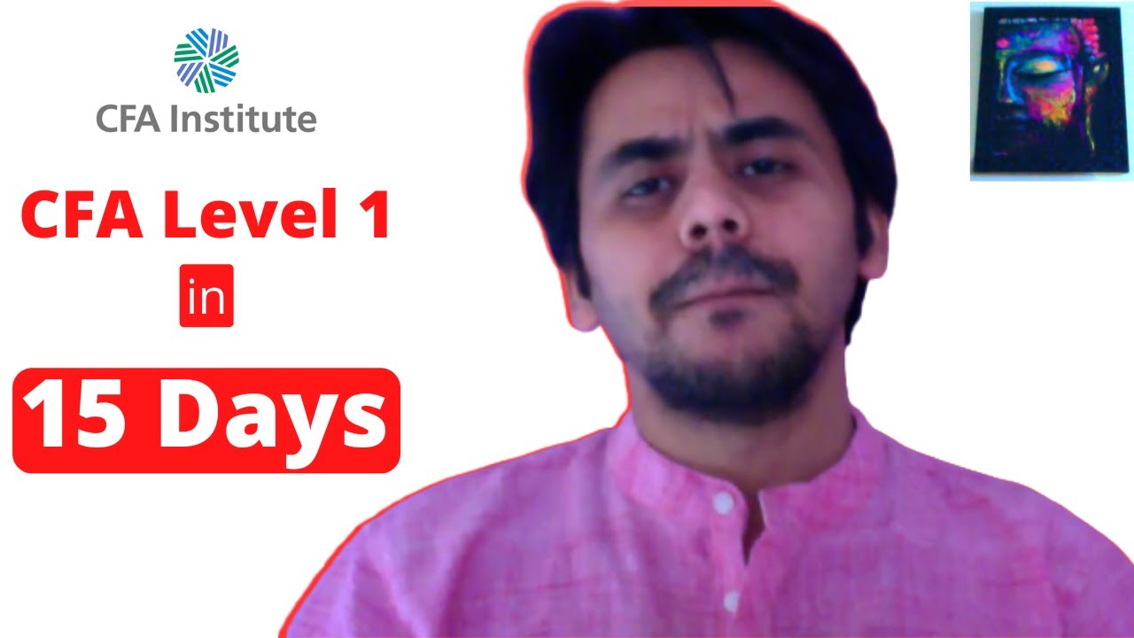 How To Pass Cfa Level 1 In 15 Days? In First Attempt \U0026 Why You Should Do Cfa Level 1 - Fridaytalk#10