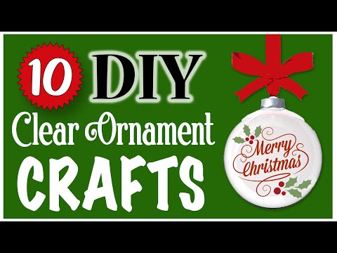 3 Plastic Ornament-Plastic Ornament DIY-Christmas Crafting-DIY  Ornaments-Clear Plastic Ornament-Plastic DIY Ornament