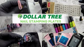 Dollar Tree nail stamping kit review | Stamping hacks and more